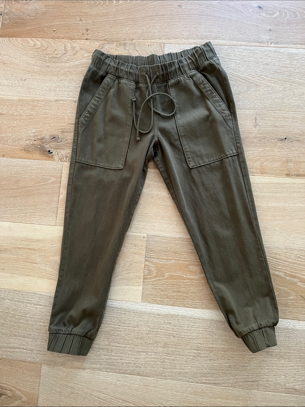 cloth & stone Olive Utility Pull-On Pants